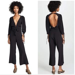 For Love & Lemons Georgi Jumpsuit Noir